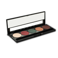 Earth five-pan eyeshadow palette with botanical neutral shades