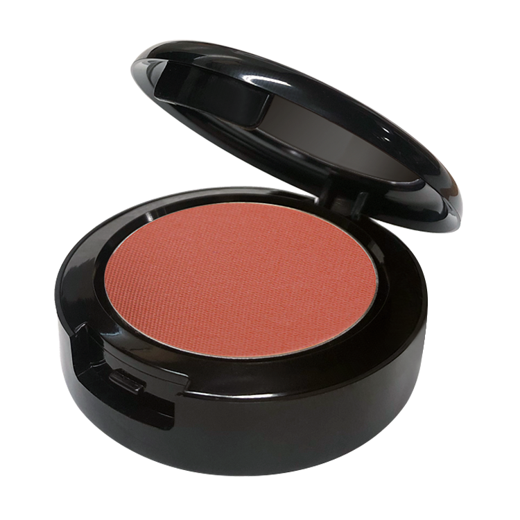 Autumn compact blush with warm natural color payoff