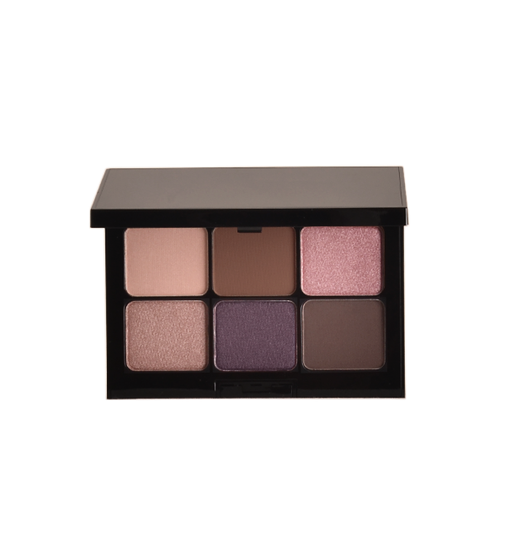 Rosée d’Ébène — Six-Shade Eye Palette