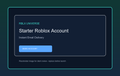 RBLX Universe demo starter account product image