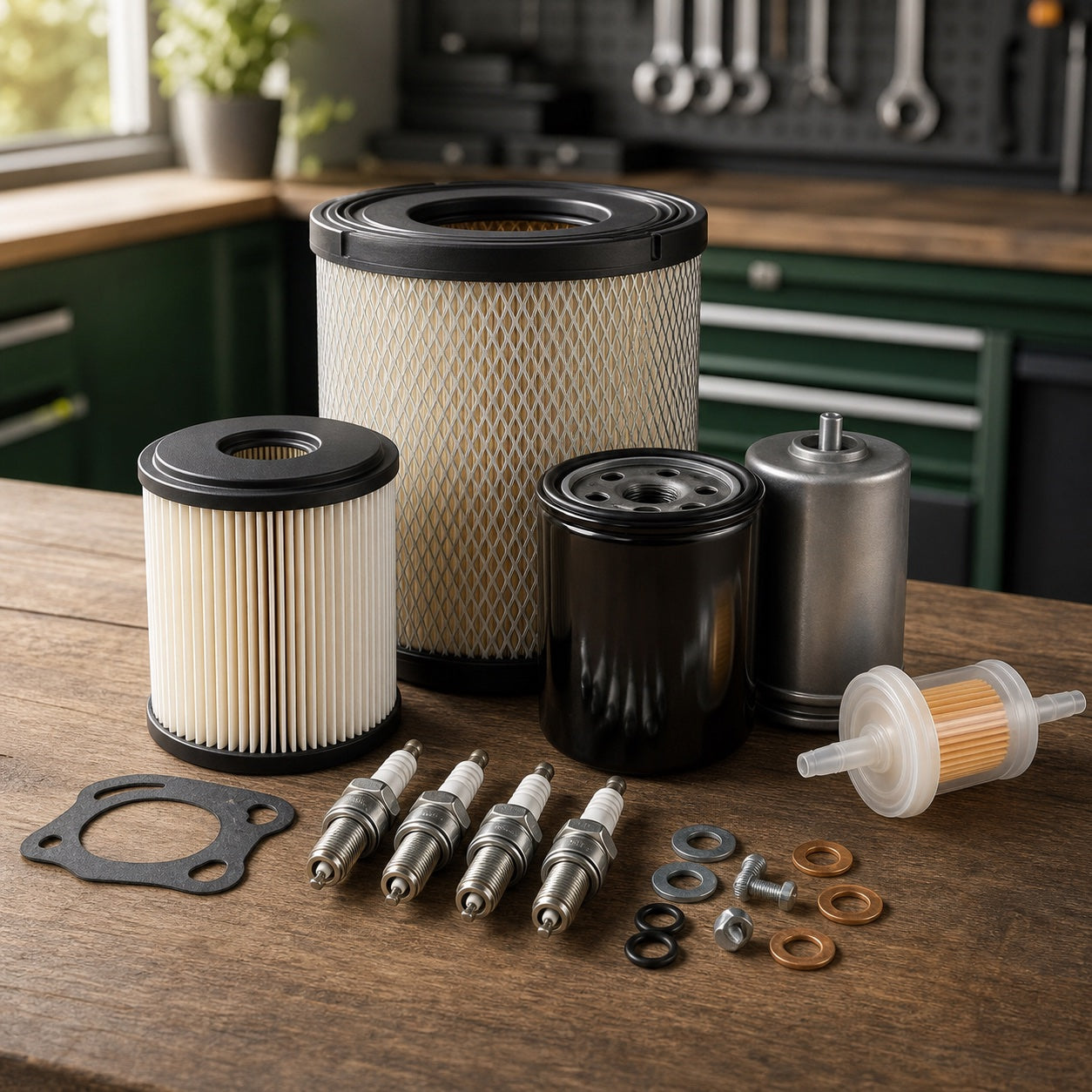 Paper air filter replacement